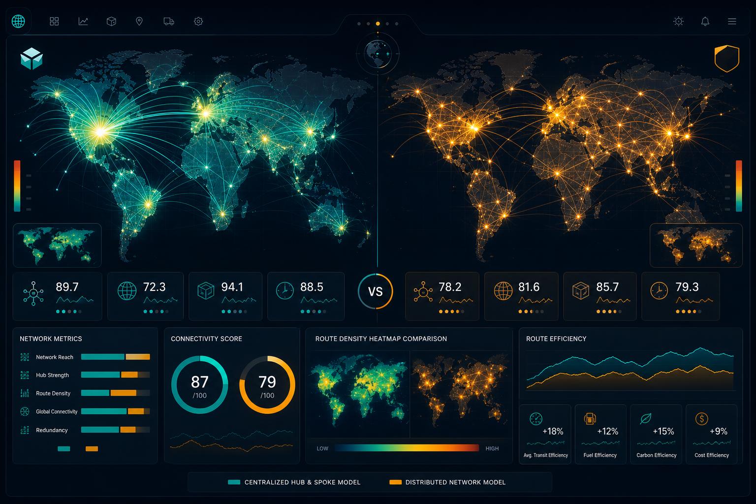 Global Cargo Network Analysis